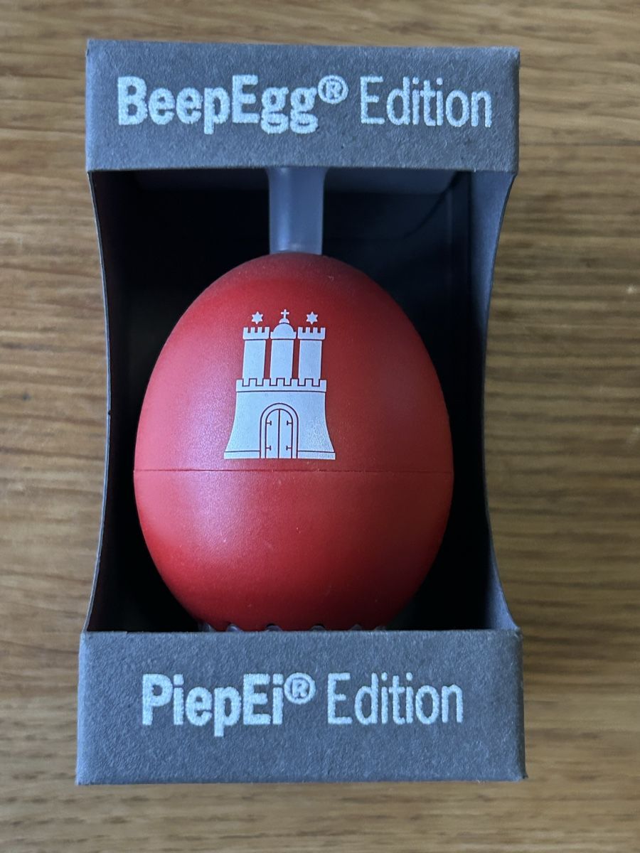 Elettrodomestici da cucina: Neu PiepEi Edition - Der singende Eierkocher mit Melodien! – Nuovo e nell'imballaggio originale da möhlin venduto da Caja1
