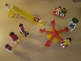 Playmobil - Karussell, Rutschbahn & Figuren