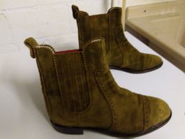 lässige Wildleder Stiefelette von Dirndl + Bua 37 für 16.--