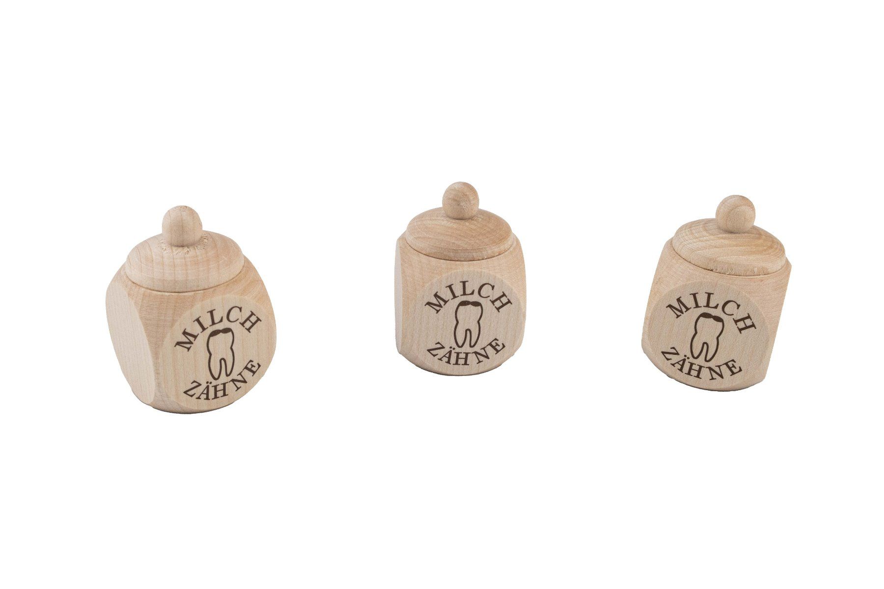 Articoli in legno: Ahorn Milchzahn Döschen 4cm – Nuovo e nell'imballaggio originale da Pfäffikon ZH venduto da justnatur 2