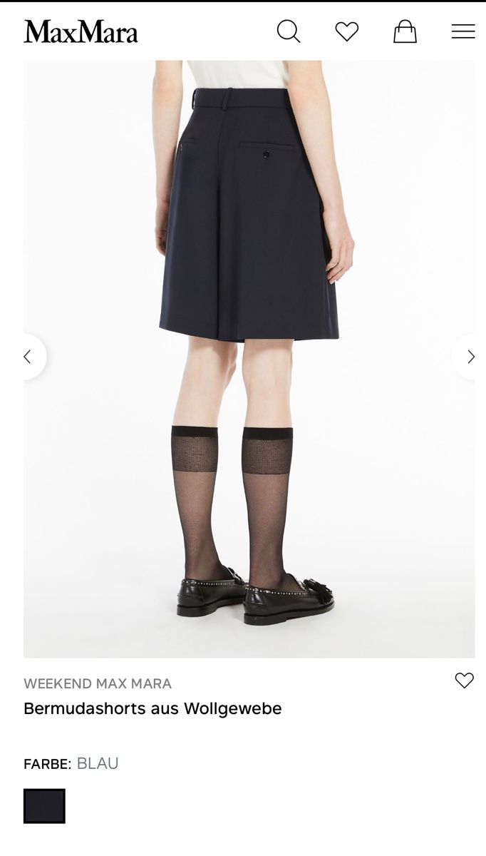 Max Mara Pantaloni: Max Mara Weekend Bermuda Shorts aus Wolle Gr. 36 – Nuovo (secondo la descrizione) da Wichtrach venduto da Adriana222 6