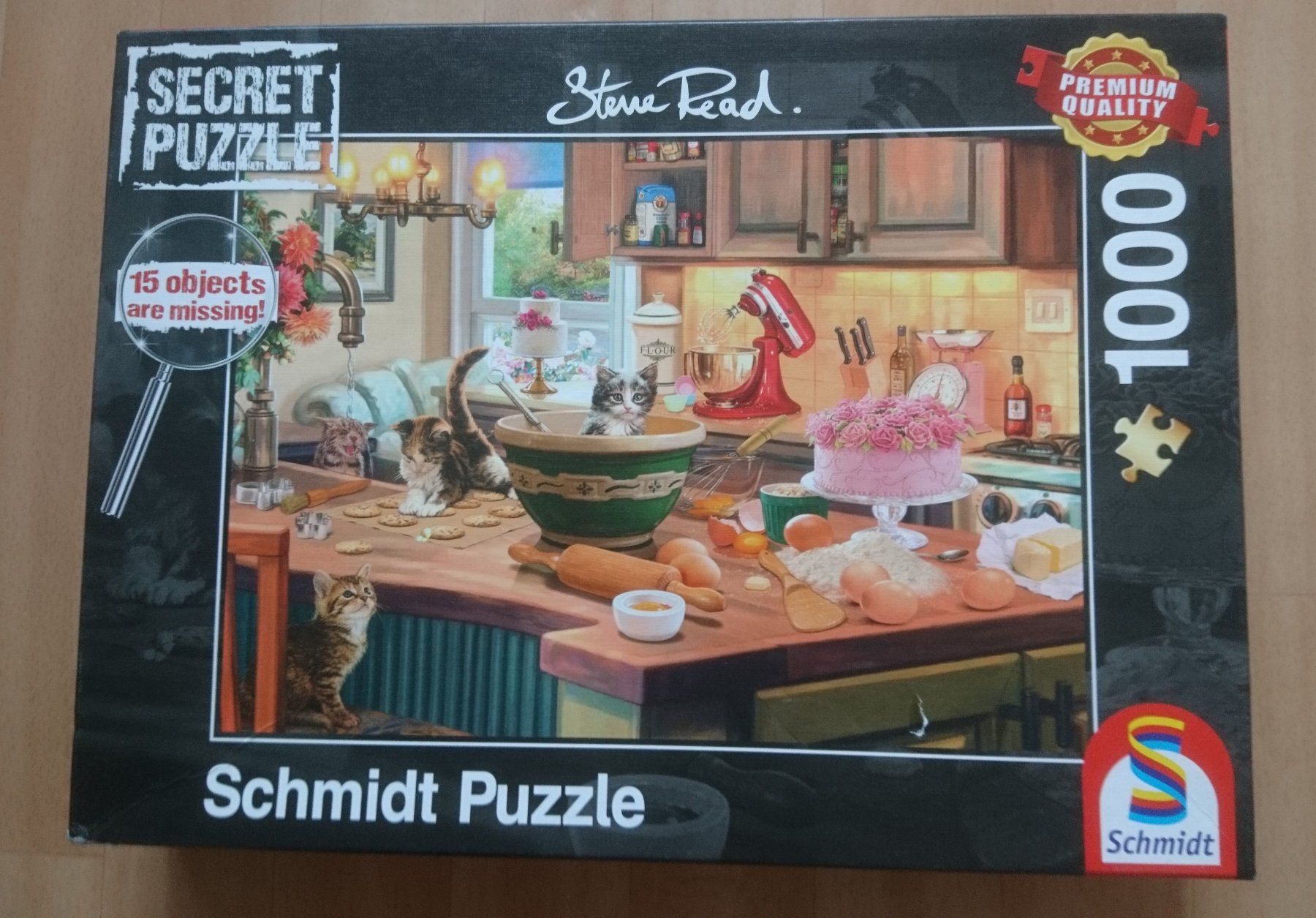 Puzzle: 3er Set Puzzles: Schmidt, Trefl, Falcon - 1000 Teile – Usato da Schüpfen venduto da ardiphne 1