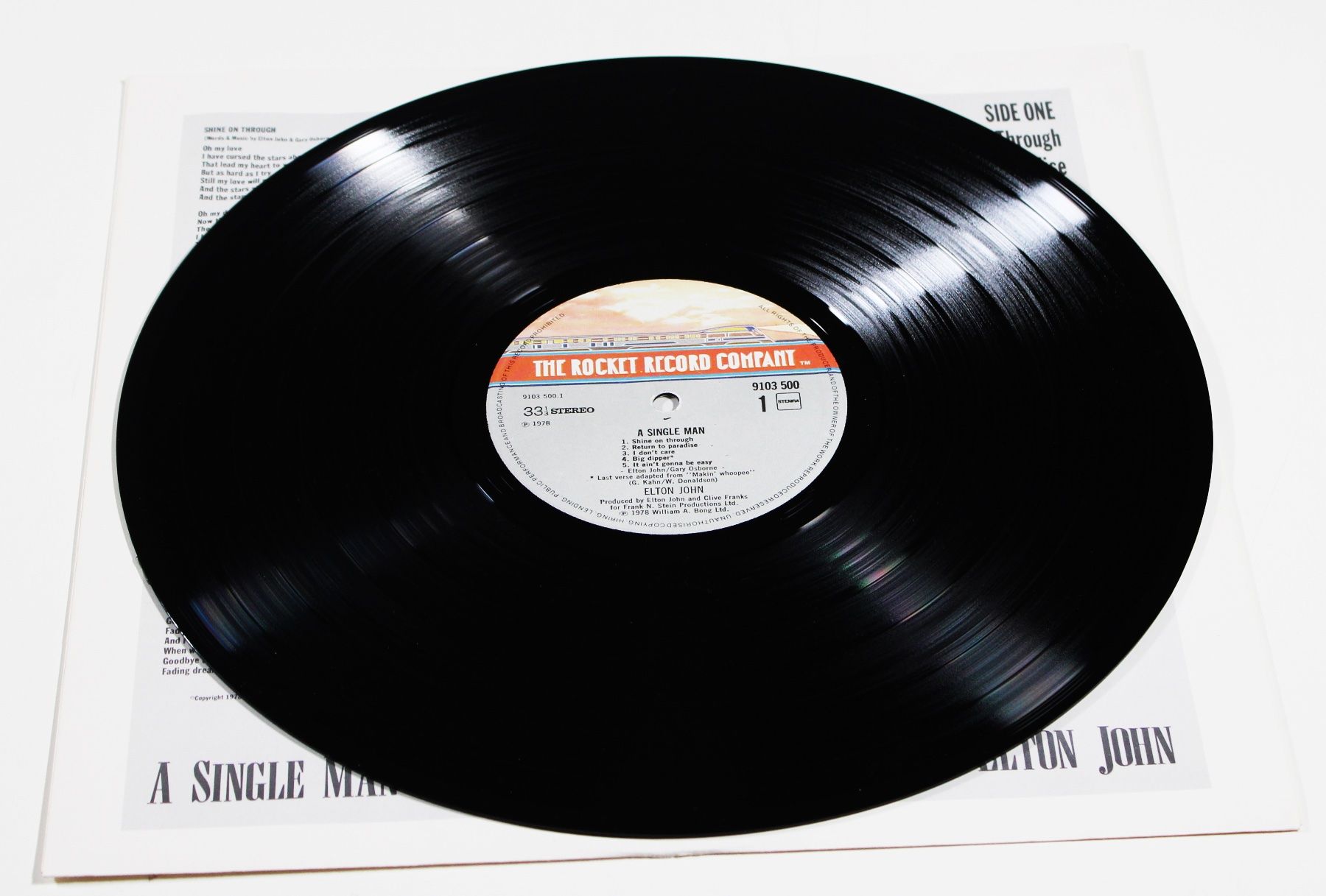 Dischi in vinile: LP ELTON JOHN - SINGLE MAN - 1st Press 1978 Gatefold – Nuovo (secondo la descrizione) da Brüttisellen venduto da Collector-Corner 4