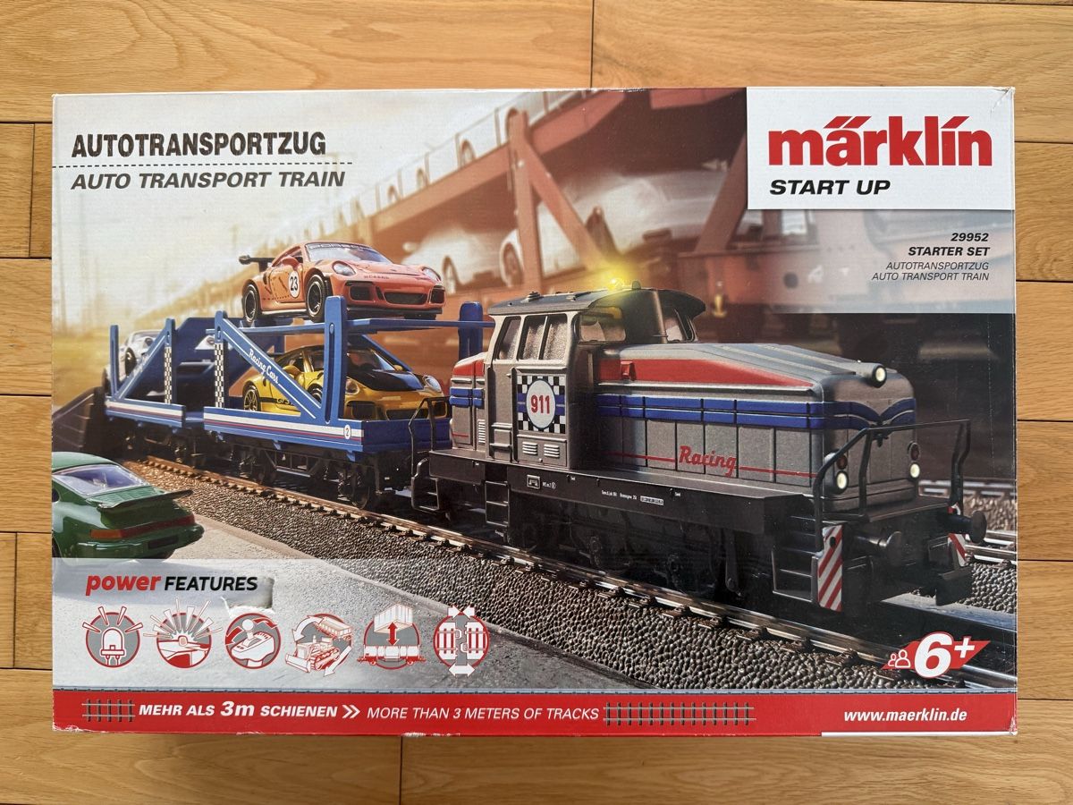 Märklin Modellini di ferrovie: Märklín start up auto transport train – Usato da Zollikerberg venduto da art_ydz2