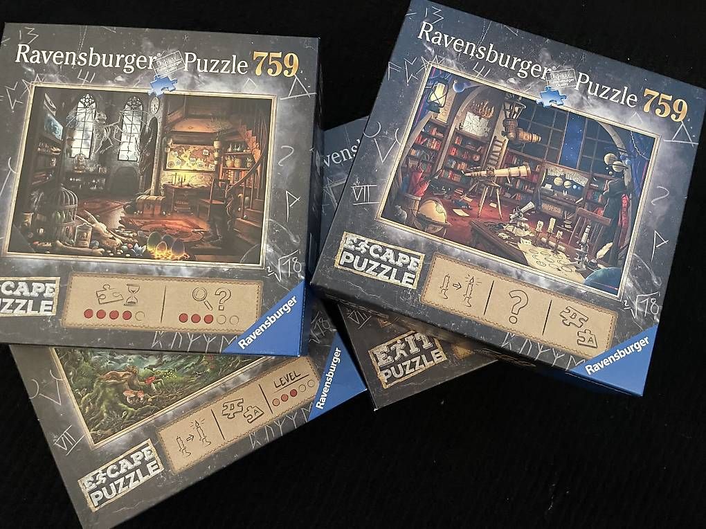 Puzzles: Set Escape Puzzle Exit Ravensburger – Gebraucht aus Biel/Bienne von Hamamlezi