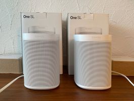 Sonos One SL 2 Stück weiss,  in Top Zustand  (Paar 02)