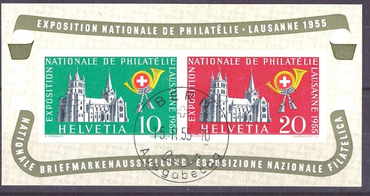 Tous les timbres: # 12 --- LAUSANNERBLOCK AUSGABETAG – D'occasion à Dübendorf par Piero2