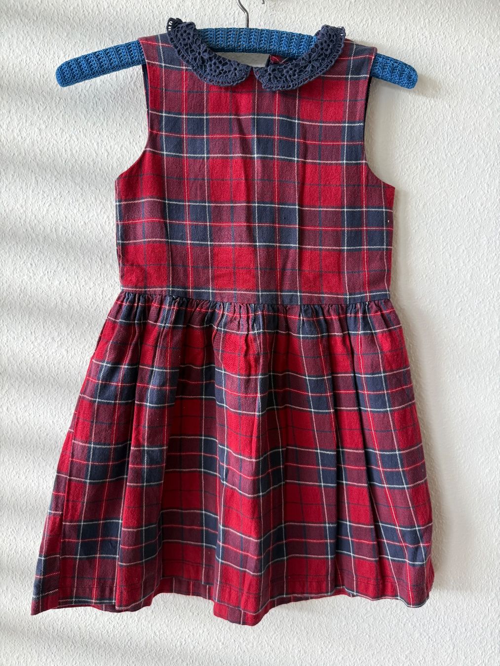 Kleider & Röcke: Winterkleid, Weihnachtskleid Gr 116 – Gebraucht aus Hünibach von rotestandem01