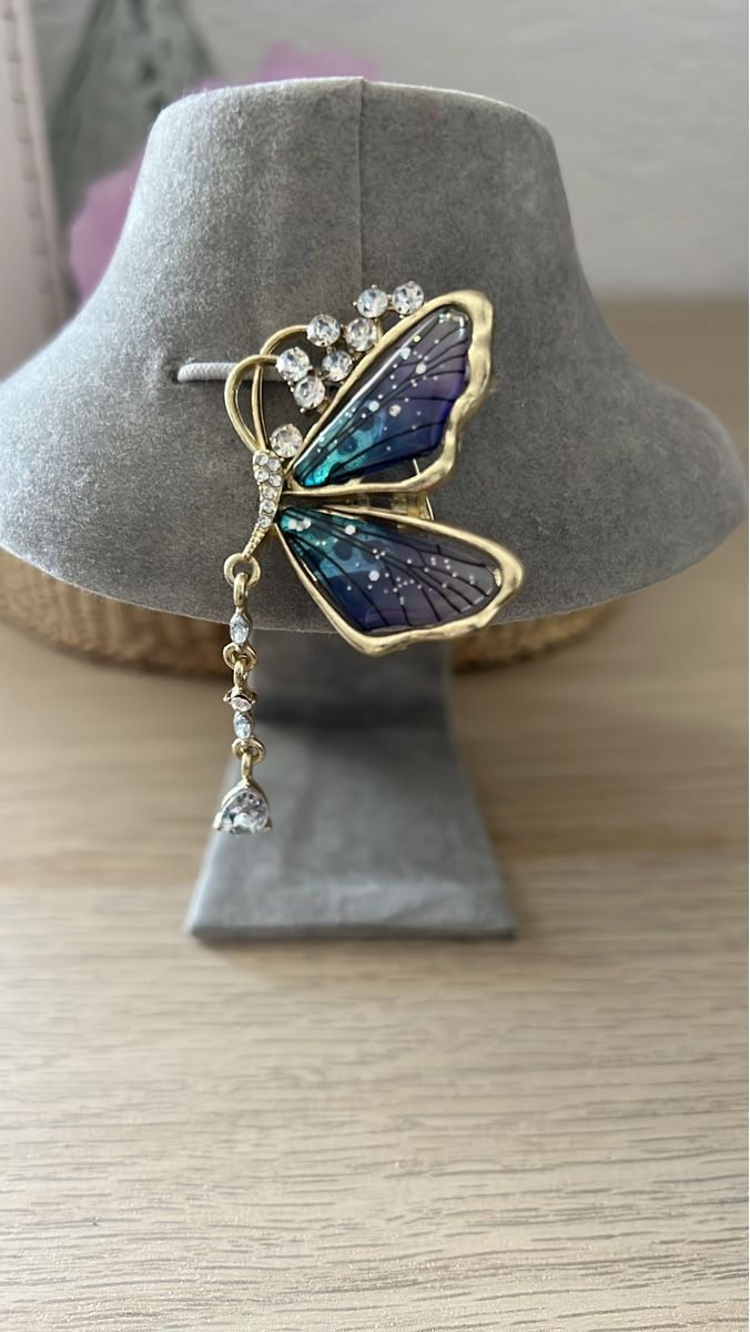Spille & Fermagli: Schöne Schmetterling Brosche – Nuovo (secondo la descrizione) da Seon venduto da Sunny-Schmuck78