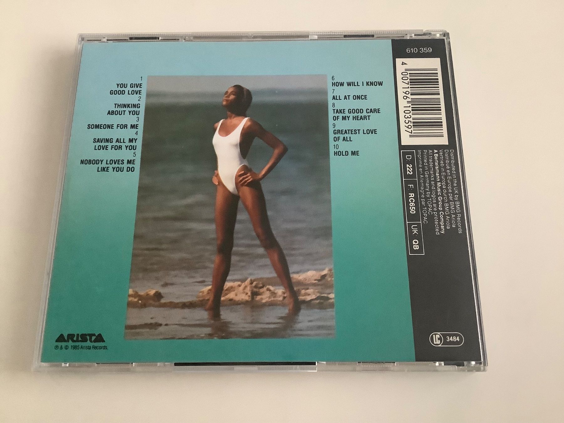 CD: Whitney Houston / 1985 – Usato da Dübendorf venduto da Shreck 1