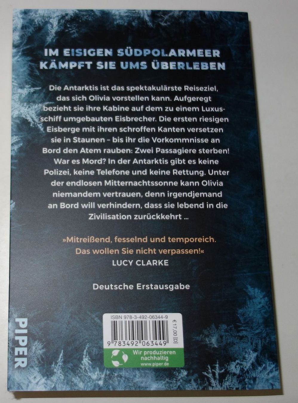 Libri: DER EISBRECHER  -   Thriller von Amy McCulloch – Usato da Dietlikon venduto da Web-Trader 2