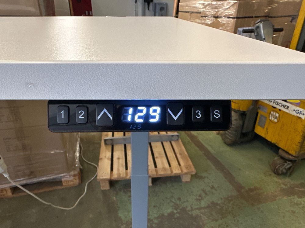 neuer Elektrischer Sitz-Steh Schreibtisch höhenverstellbar 6