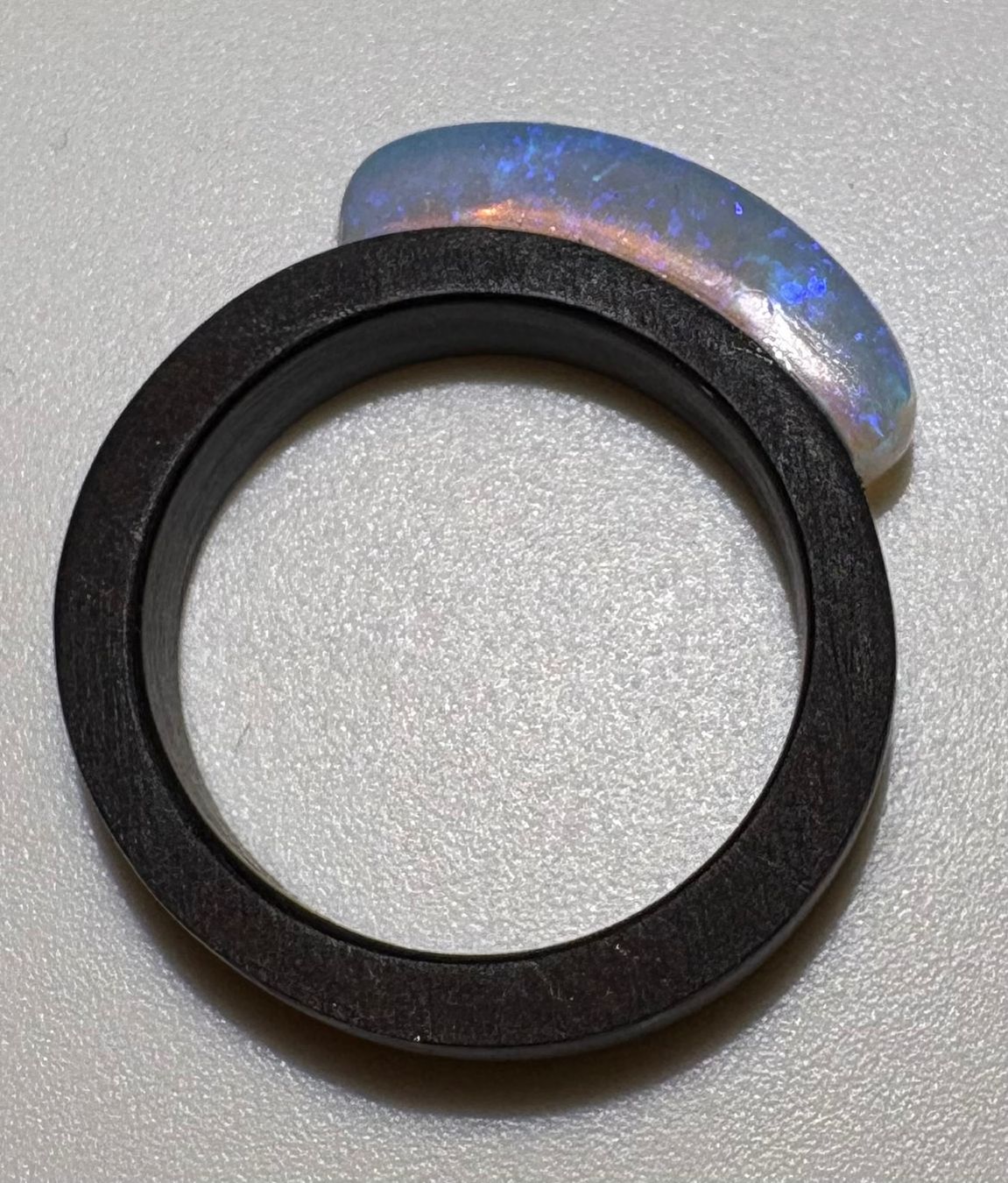 Anelli: Opal Ring Mooreiche, Gr.54, Coober Peedy Australien – Nuovo (secondo la descrizione) da Wilen b. Wil venduto da Tschirio 8