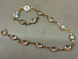 Armband mit Zirkonia im Vintage Style