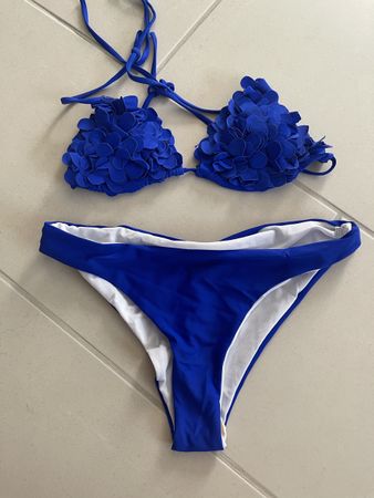 Königsblau Bikini Gr L Neu