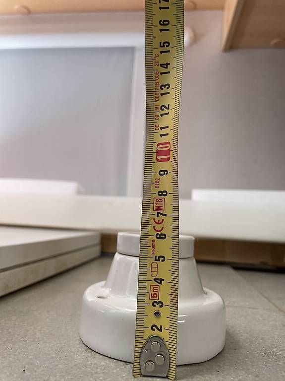 Lampade: Douille E27 droite porcelaine blanche Lindner – Usato da Essert FR venduto da jcz 4