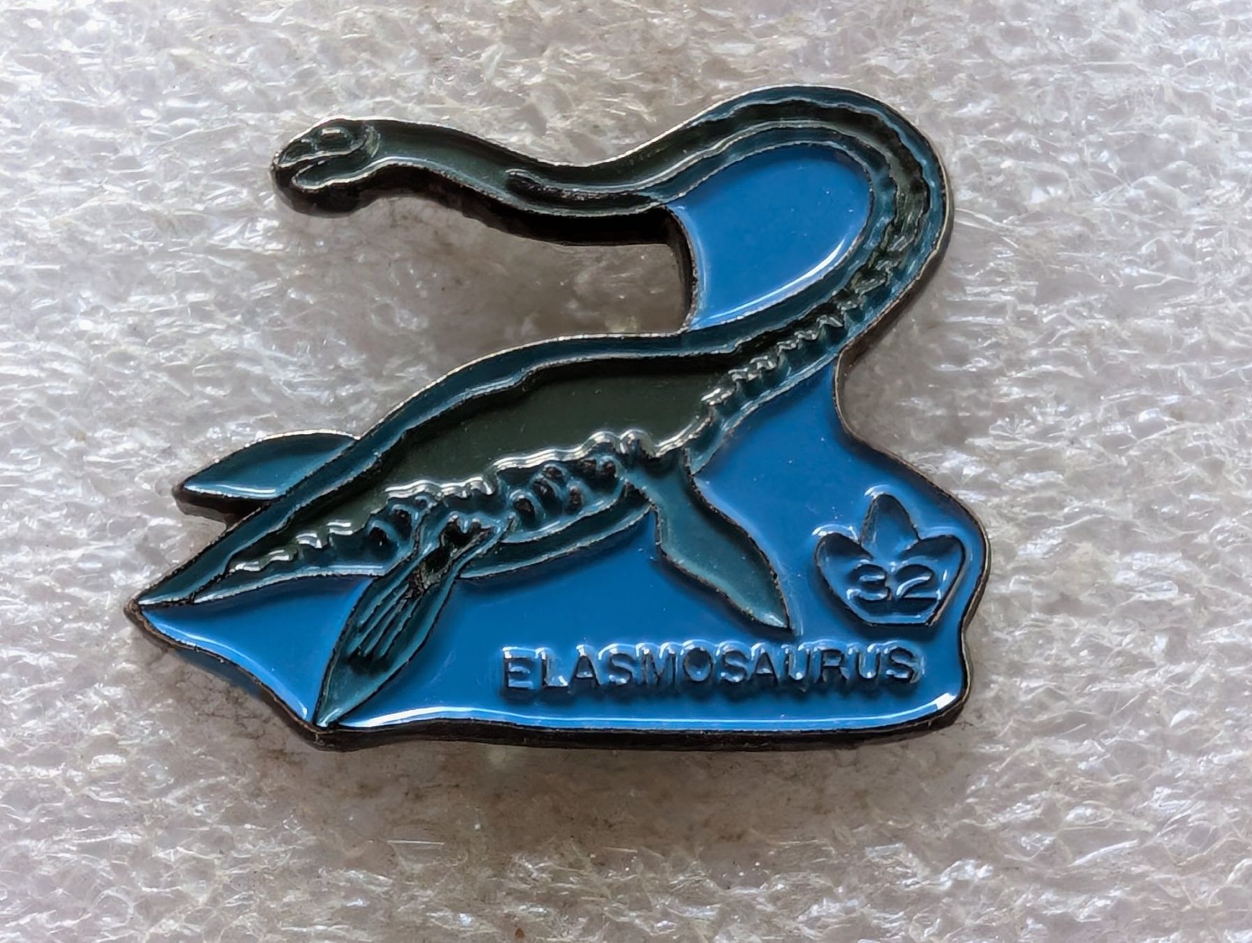 Plaketten & Abzeichen: Ansteckpin 206: Dinosaurier Serie Nr. 32 – Gebraucht aus Oppligen von Pin-Fall-Shop