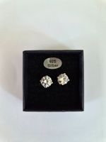 925 Silber Ohrstecker mit Zirkonia, neuwertig & elegant!