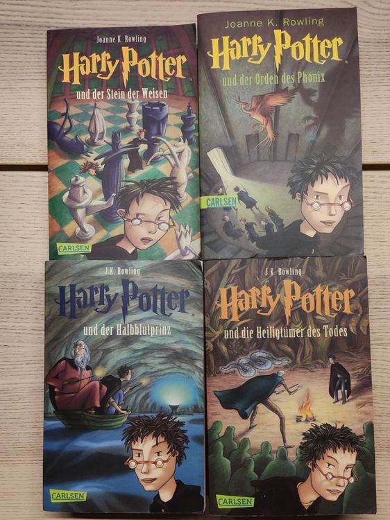 4 Harry Potter Bücher (Paperback) Kaufen auf Ricardo