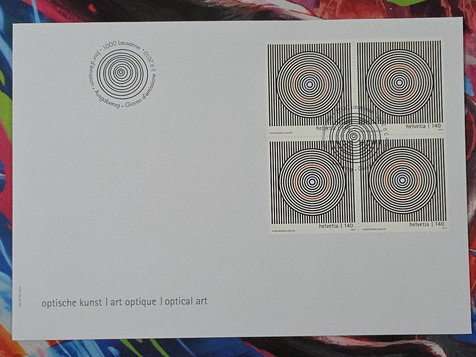 Alle Briefmarken: CL27 3X Enveloppe + Timbre Suisse 2010 – Gebraucht aus Cousset von Patrick_Collections