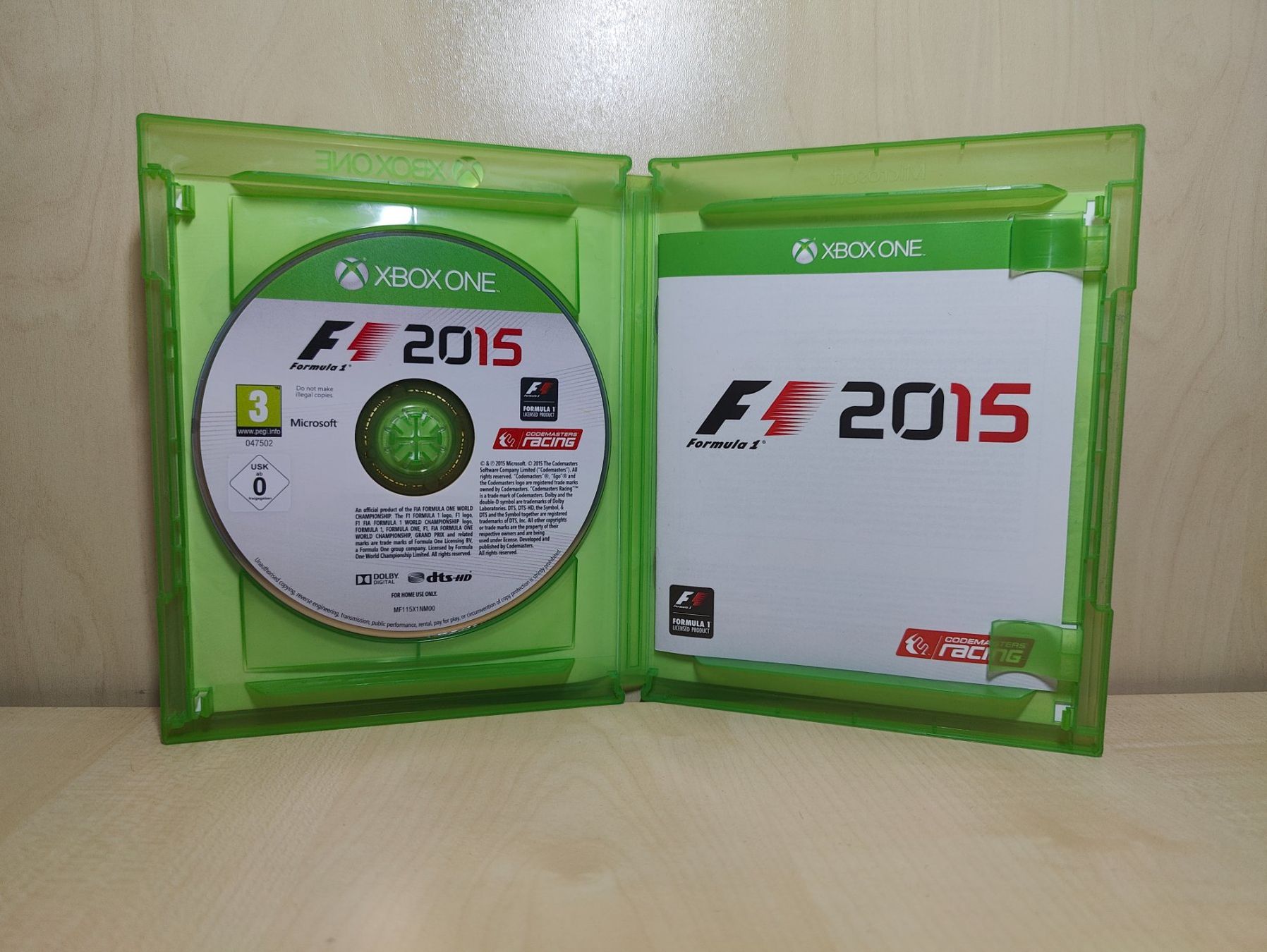 Microsoft Jeux: F1 2015 Xbox One – D'occasion à Sulgen par WhiteWolf3 2