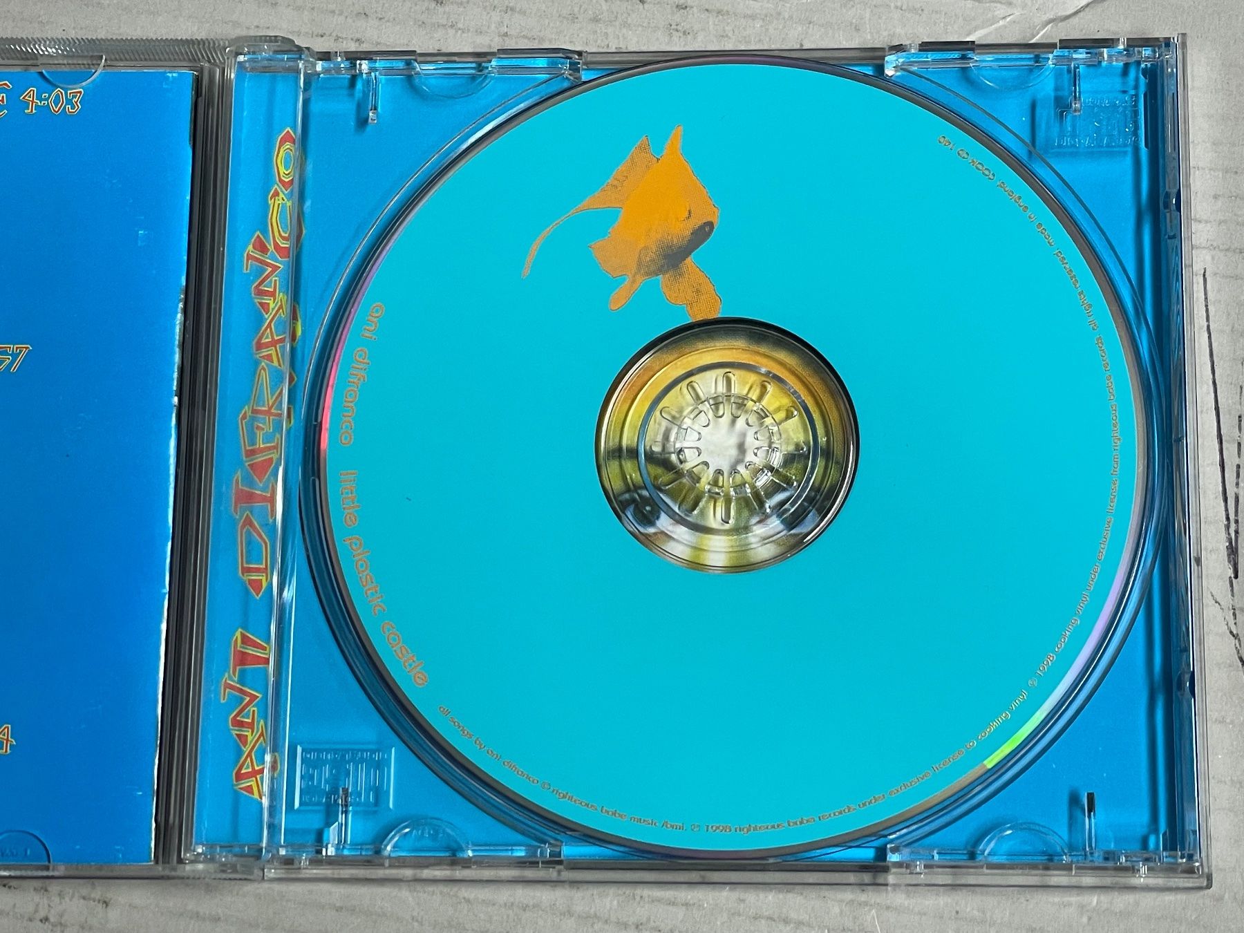 CD: Ani DiFranco - Little Plastic Castle-Folk Alternative-Top – Usato da Muri b. Bern venduto da AdidasCollector 3