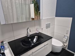 Beleuchteter Spiegelschrank in gutem Zustand