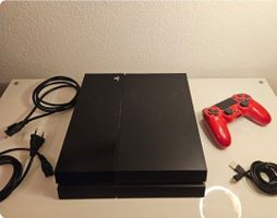 Spielkonsole Sony PlayStation 4 schwarz mit Controller