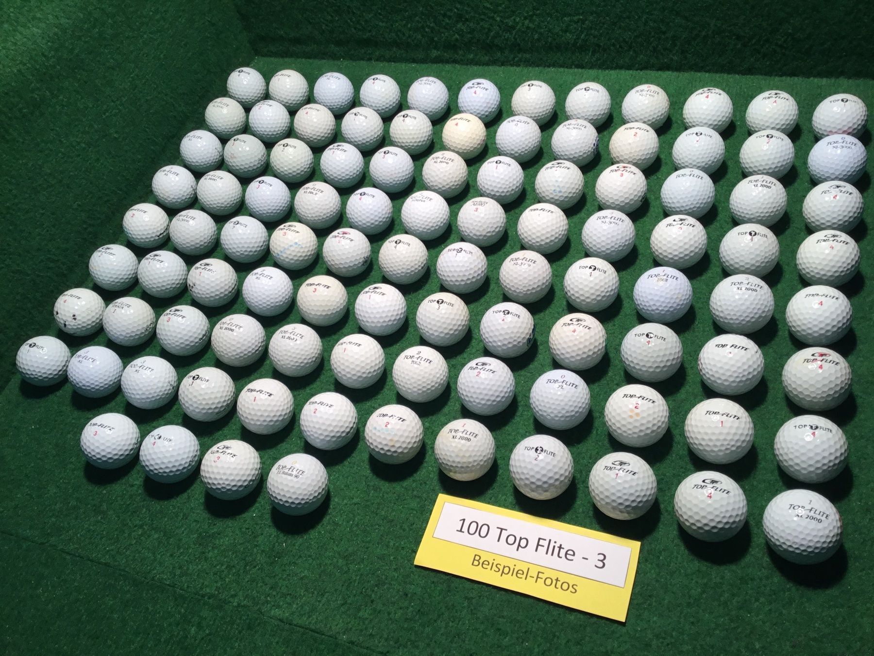 Palloni: 100 Golfbälle Top Flite (mittel) – Usato da Bergdietikon venduto da shimano4