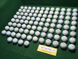 100 Golfbälle Top Flite (mittel)