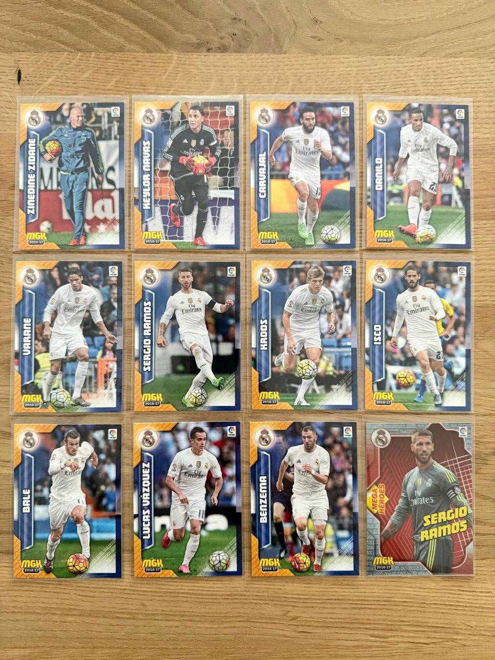Panini Sammelbilder & Trading cards: PANINI MEGACRACKS 2016-2017 REAL MADRID – Gebraucht aus St. Gallen von Matrix023