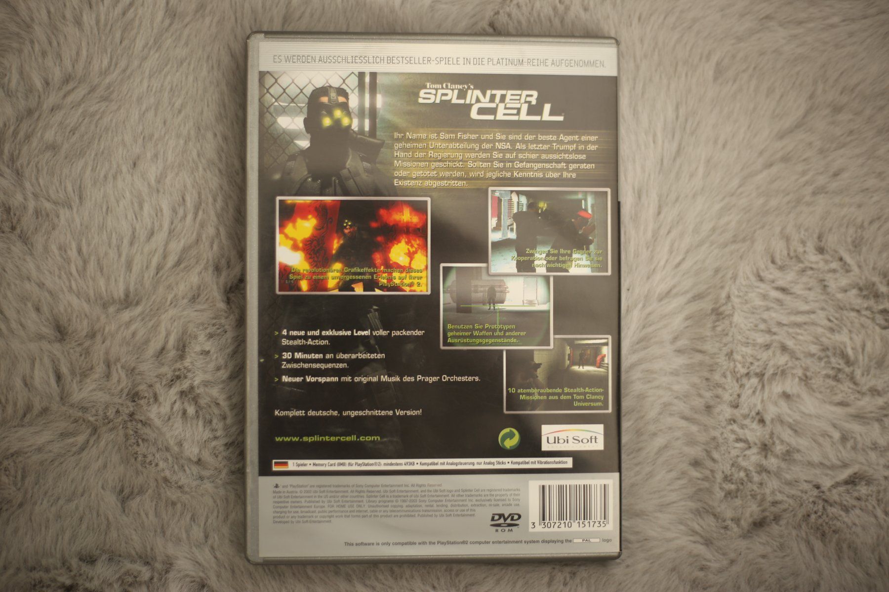 Giochi: PS2 Game: "Tom Clancy's Splinter Cell" – Usato da Ruswil venduto da deb_w5rv 2