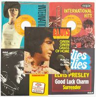 5x ELVIS PRESLEY . 70er Jahre Singles
