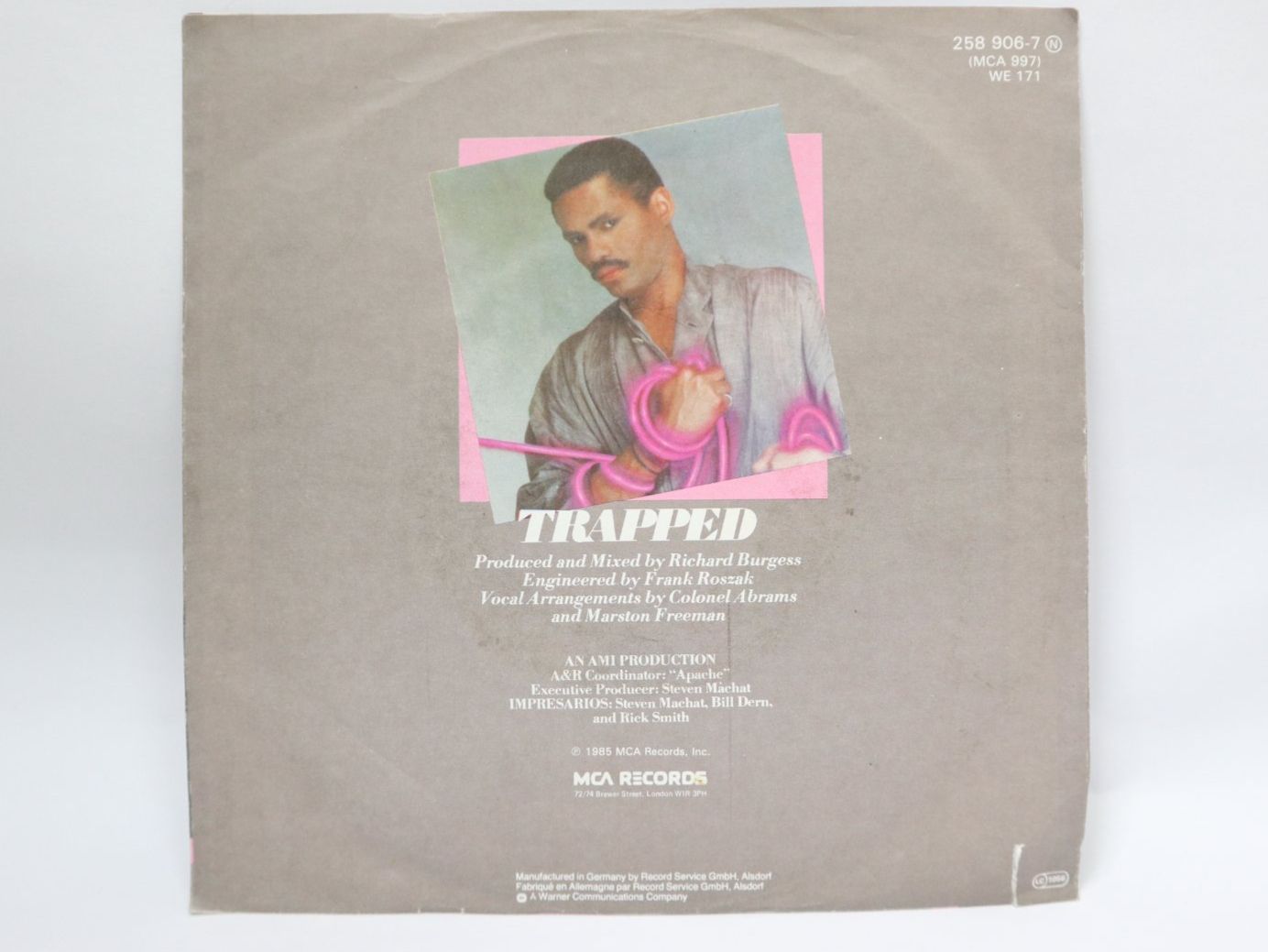 Dischi in vinile: Vinyl Single Colonel Abrams Trapped für Jukebox – Usato da Eschenbach SG venduto da Astalavista 1