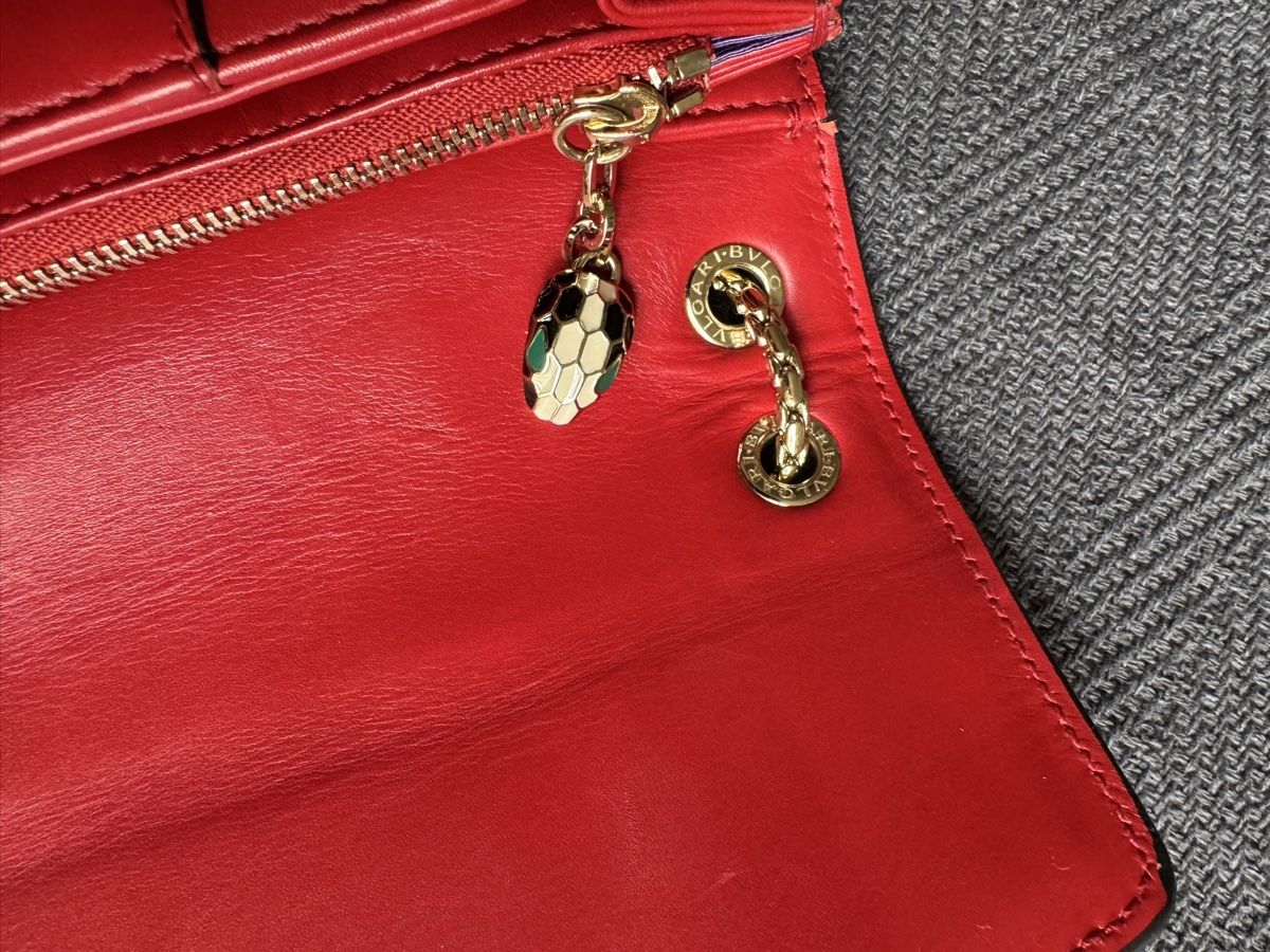 Bulgari Borse da donna: Sac Bulgari Serpenti Forever rouge – Usato da Genève venduto da inf_2ggr 4