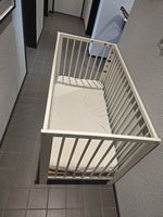Baby Gitterbett 60x120 cm mit Matratze