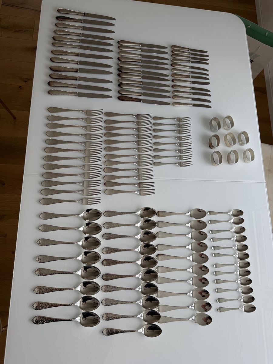 Robbe & Berking Bestecksets: 115-Teiliges Robbe & Berking 925 Silber.   – Gebraucht aus Horw von Mm-watch