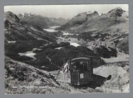 ENGADIN, MUOTTAS-MURAGL BAHN, PHOTO A. STEINER ST. MORITZ, *