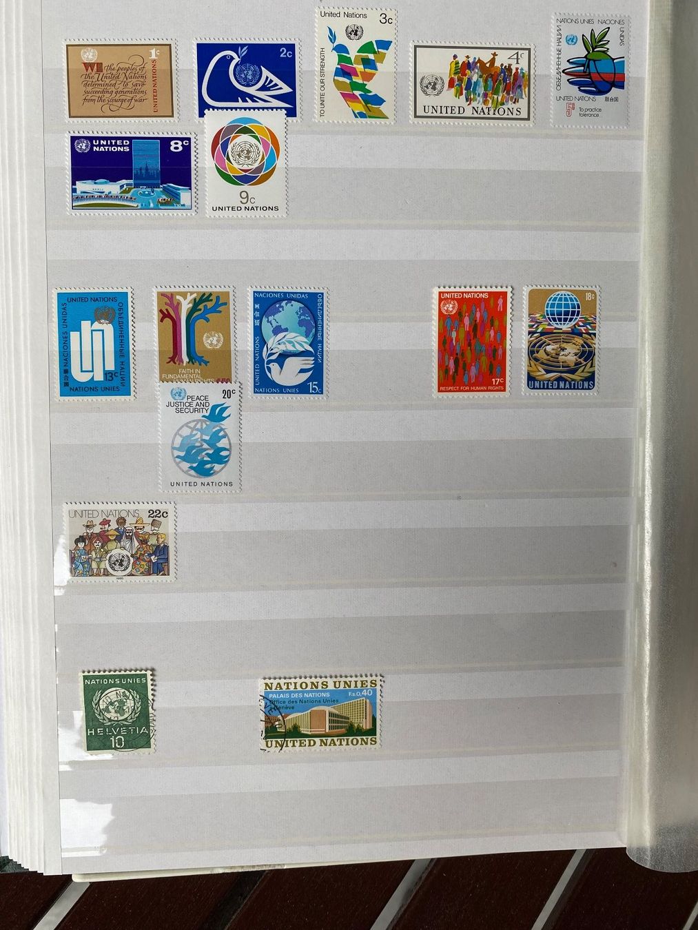 Tutti i francobolli: Briefmarken-Album "Overseas" – Usato da Egg b. Zürich venduto da sas_28l2