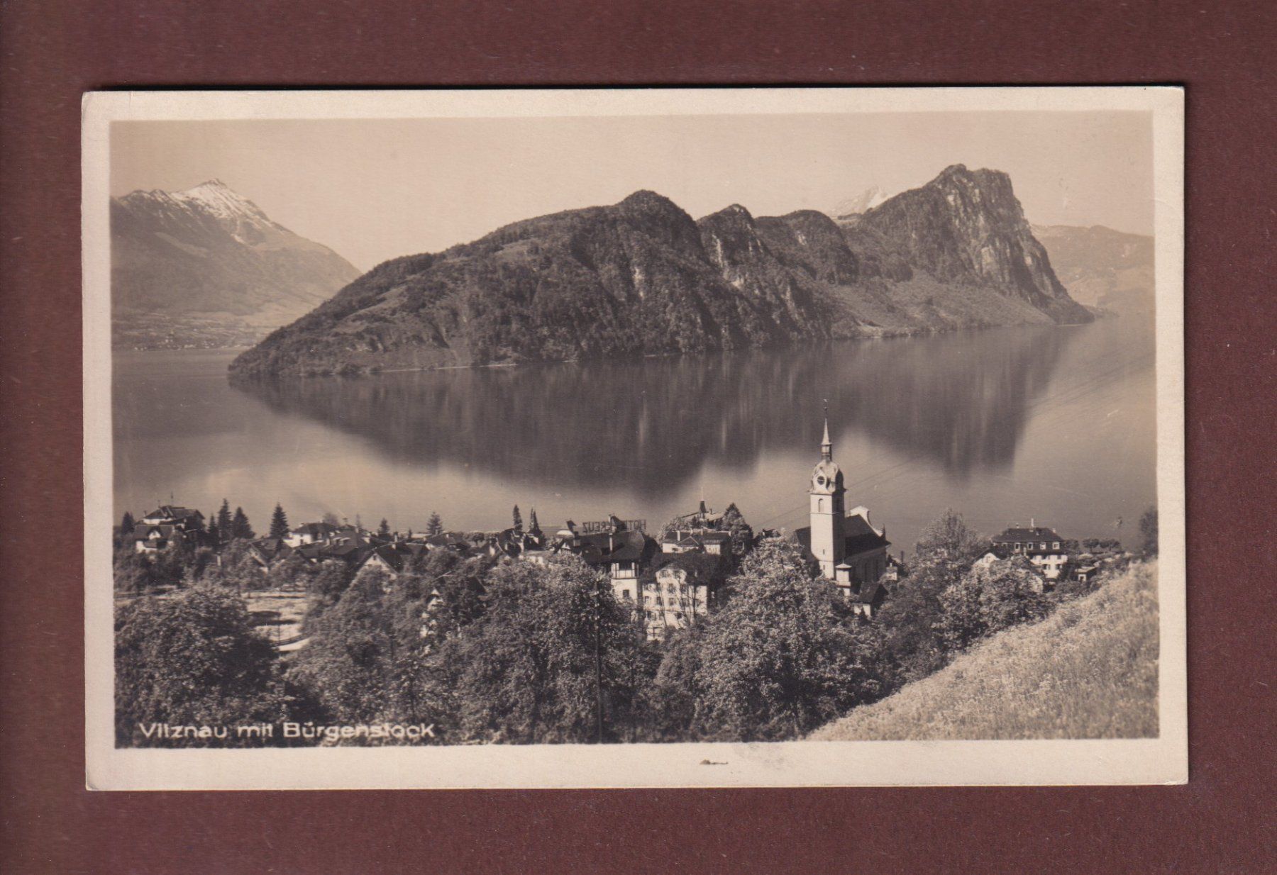 Cartes postales: VITZNAU - Bürgenstock – D'occasion à Pully par nicecards-shop