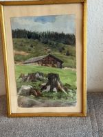 E. BEURMANN Original Aquarell