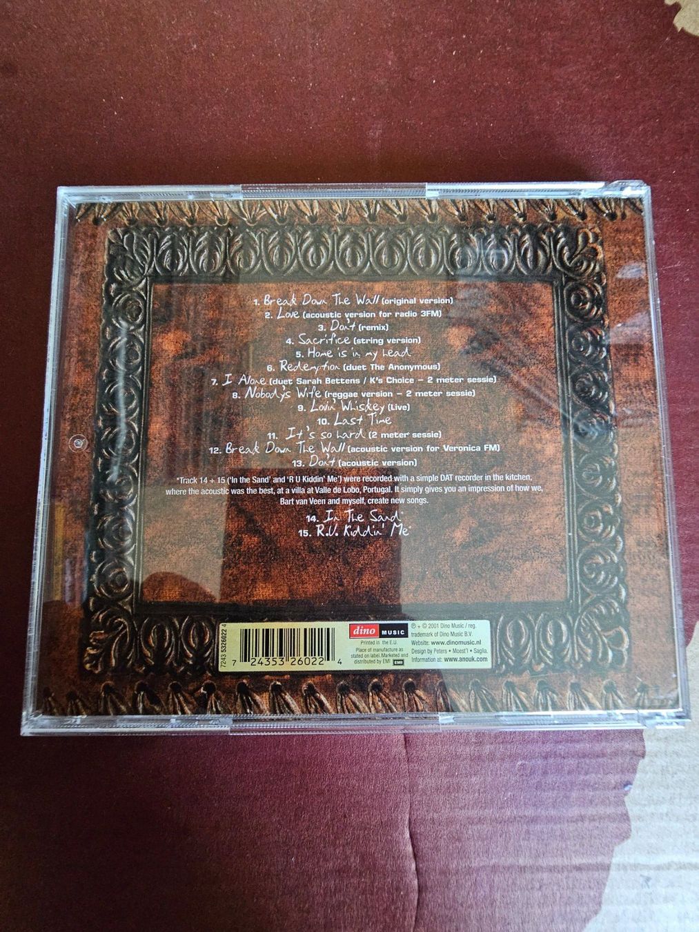 CD: CD - Anouk – Lost Tracks (Rock, 2001) – Usato da Biberist venduto da Foolio0 1