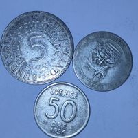 Konvolut 3 Münzen Deutschland Schweden