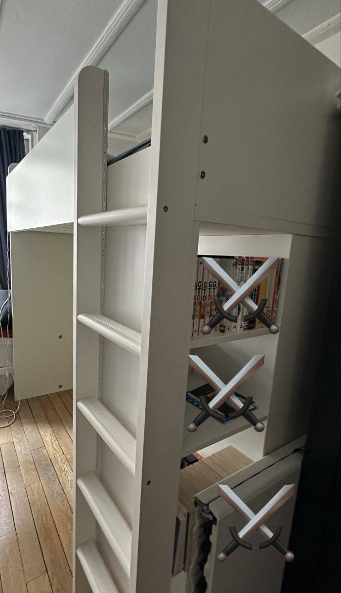 Letti: Ikea Småstad Loft bed. Used, Good Condition  – Usato da Basel venduto da wen_c2df 2