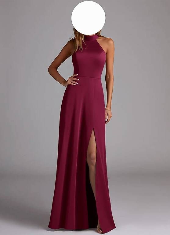 Vestiti: Wunderschönes Abendkleid, Gr. 34, Burgunderrot – Nuovo (secondo la descrizione) da Amriswil venduto da _Puppe_ 1