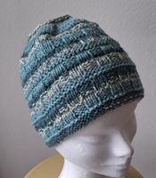 Handgestrickte Pferdeschwanzmütze_18, Bun Hat