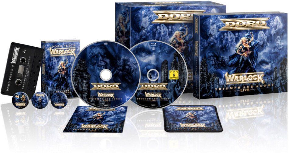 CD: Doro & Warlock Triumph and Agony Liv – Nuovo e nell'imballaggio originale da Liestal venduto da Disc-Point