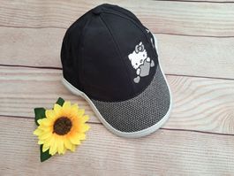 🧢Casquette Hello Kitty Noire Neuf Sanrio /Mütze Hello Kitty