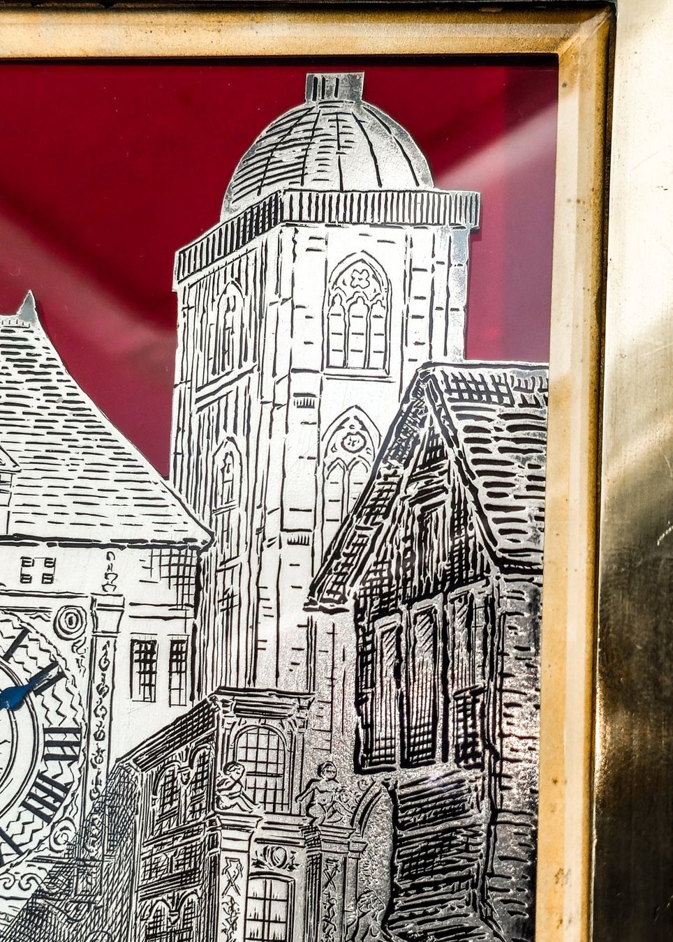 Swiss Uhren: Tischuhr aus Messing mit Berner Turm – Gebraucht aus Lugano von R.Riccardo 8