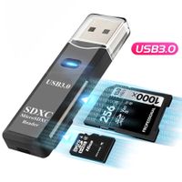 USB 3.0 Kartenlesegerät für SD + MicroSD